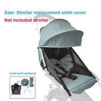 MomTan® 1:1 Aqua Summer Soft polyester Waterproof Fabric Baby Stroller Replacement Set 175 ° Compatible with YOYO & YOYO2