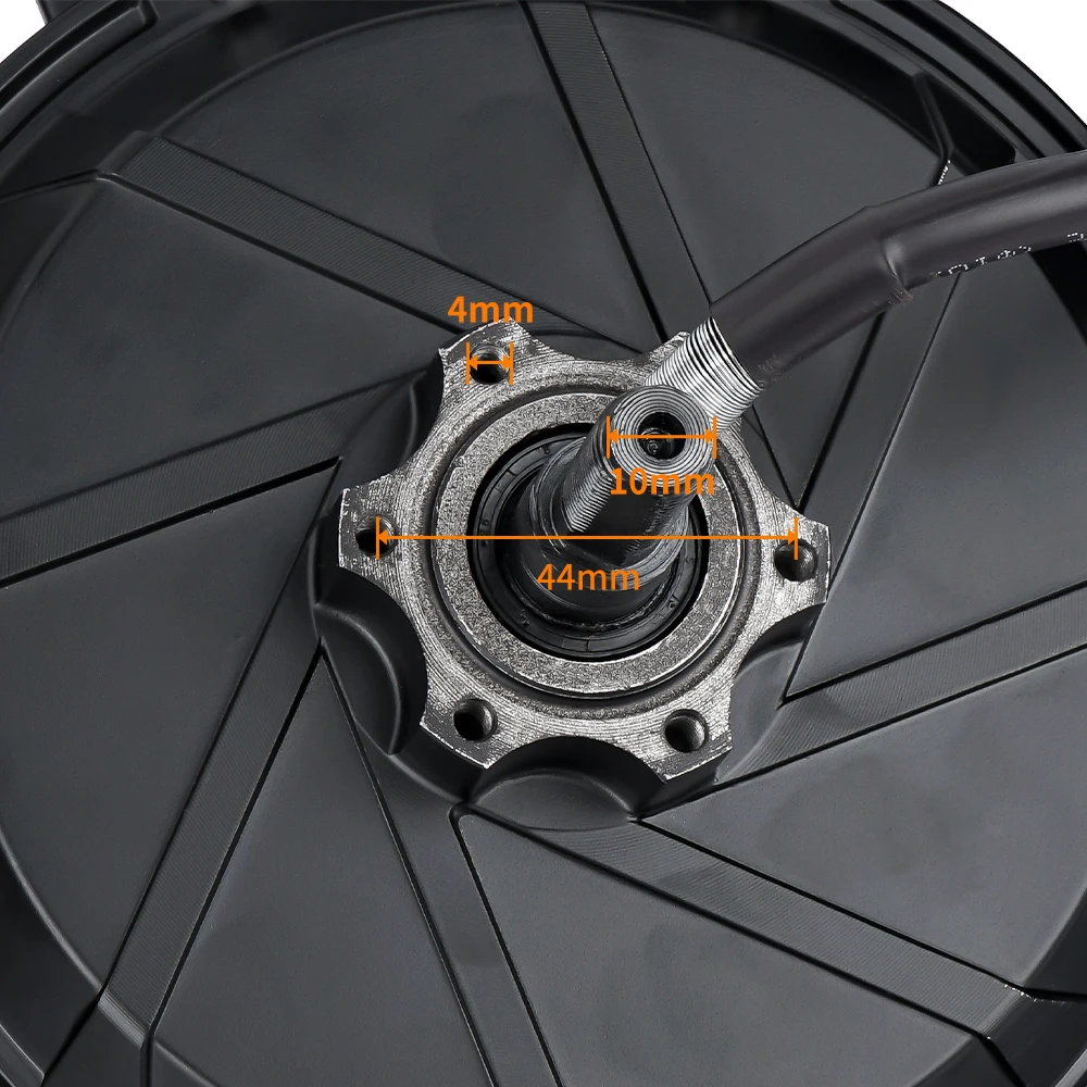 Ebike Motor Kit 14 inch Electric Bicycle Hub Wheel 48V-72V 1500W-3500W 120KM/H Brushless High Speed 1200RPM Scooter