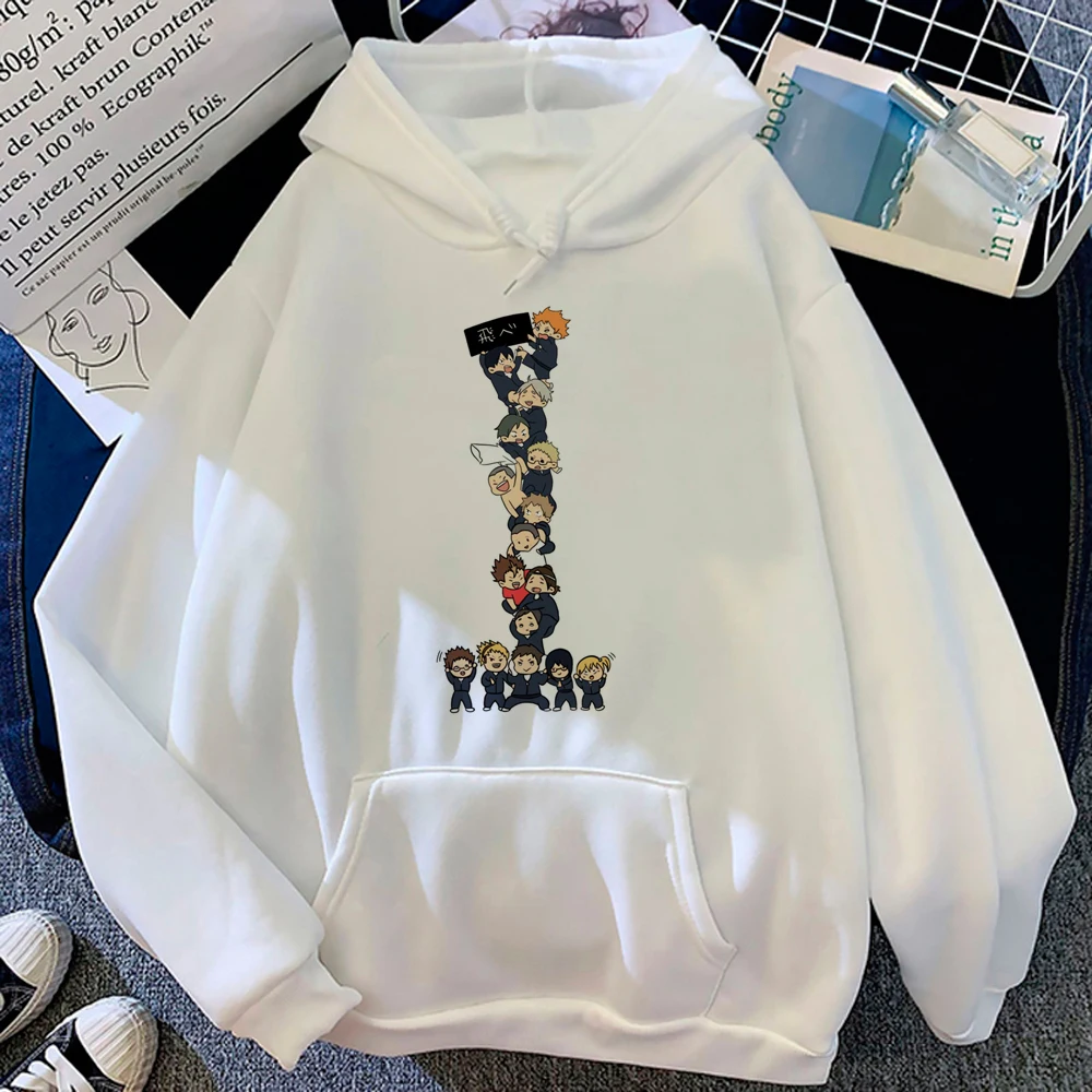 

Haikyuu hoodies women harajuku 2023 Pullover women 90s pulls