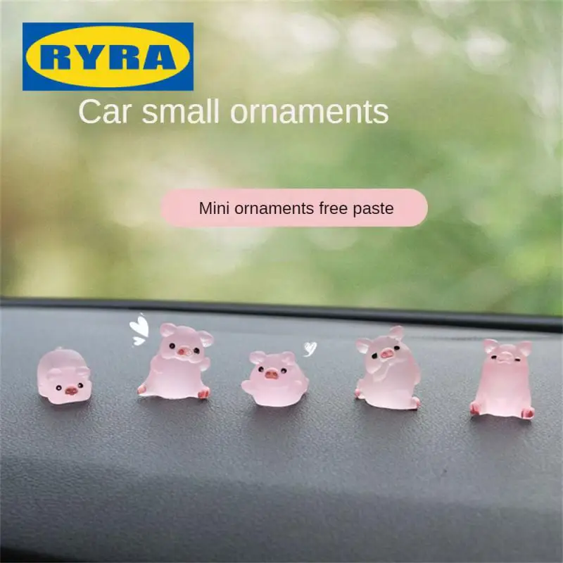 

Piggy Doll Ornaments Piggy Doll Electric Vehicle Decoration Cartoon Car Ornaments Car Rearview Mirror Decoration Center Console