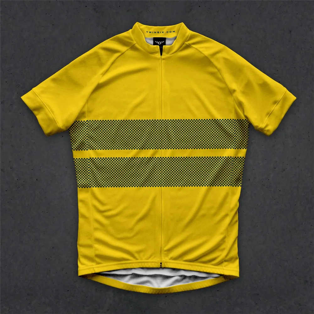 thumbnail image 1 of Ropa de ciclismo de verano para hombre del equipo Twin Six 6, camiseta de ciclismo, ropa para bicicleta de montaña, bicicleta de carretera, triatlón, uniforme de manga corta, 1 of 5