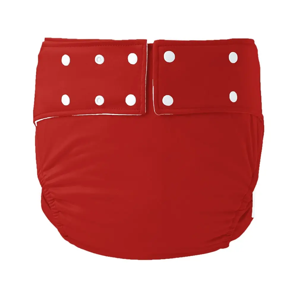 AIO 1 Piece Set Of Ice Silk Lining Adult Diaper Pants, Washable, Waterproof, Anti-Side Leakage, Adjustable Diaper Pants 6