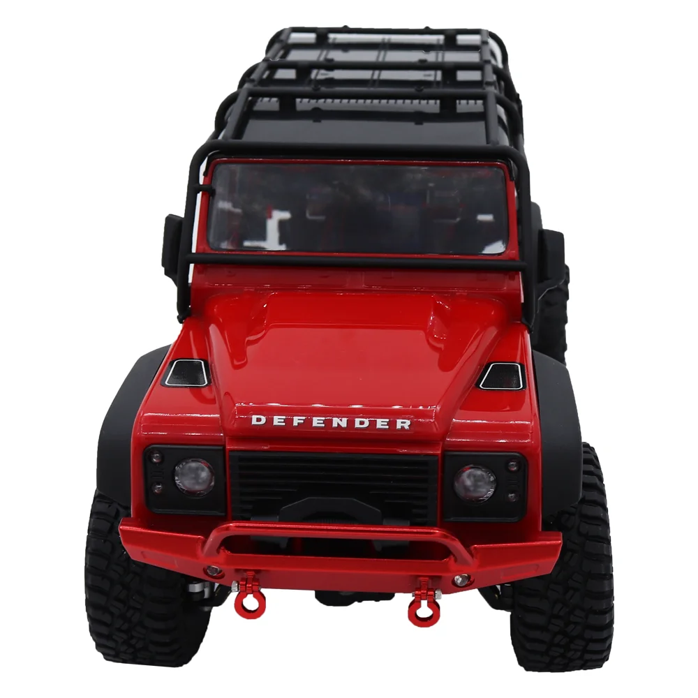 Premium Metal Front and Rear Bumper for 1/18 RC Crawler Car Enhancement