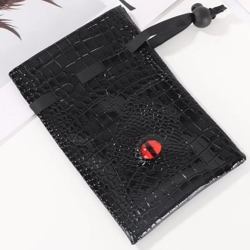 Drawstring Dice Bag PU Leather