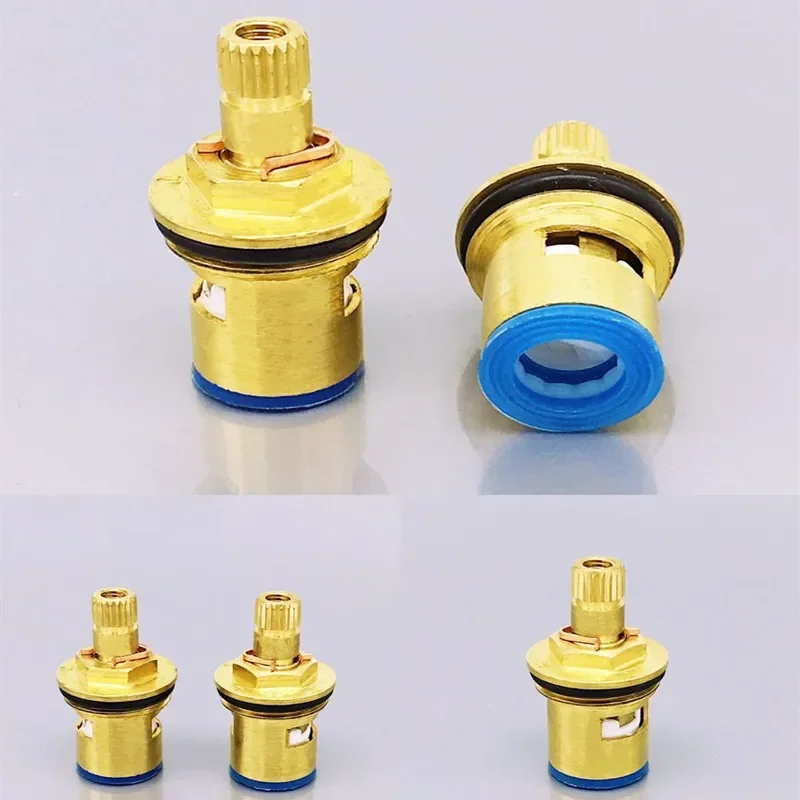 Faucet Cartridge 1PCS Replacement Ceramic Spool Faucets Mixing Spool Valve Water Tap Cartridges for Kitchen Bathroom Faucet Replace Accessories
