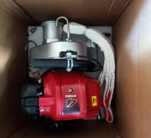 Factory 500kg Portable Winch Gasoline Powered Capstan Winch