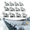 Parts Swivel Casters 250G 4/12pcs Bearing Wheels Mount Ball Stroller Wheel White/silver With Rubber Warehouses 2