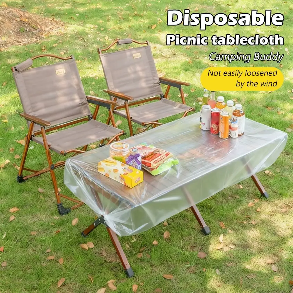 auq table cloth,waterproof and oil-resistant function... 10Pcs/set Plastic Disposable Tablecloth Elastic Edged Oil-Proof Table ...