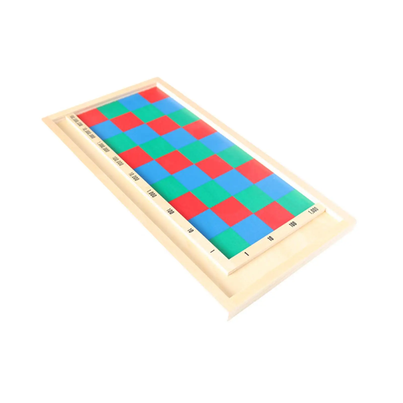 Mathematics Teaching Aids Hands on Ability Wood Mathematics Learning Toy for Travel Home Preschool Kindergarten Children