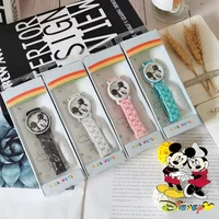 New Disney mickey Children Watches Cartoon Doll Fashion Kids Watch for Boys Girls Waterproof Time Machines Stitch Child watch