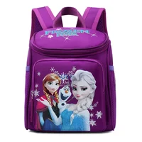 Aoger Anime Spiderman Design Backpack Frozen Cars Printing Boys Primary Children School Bag Kids Kindergarten Backpack Travel 6