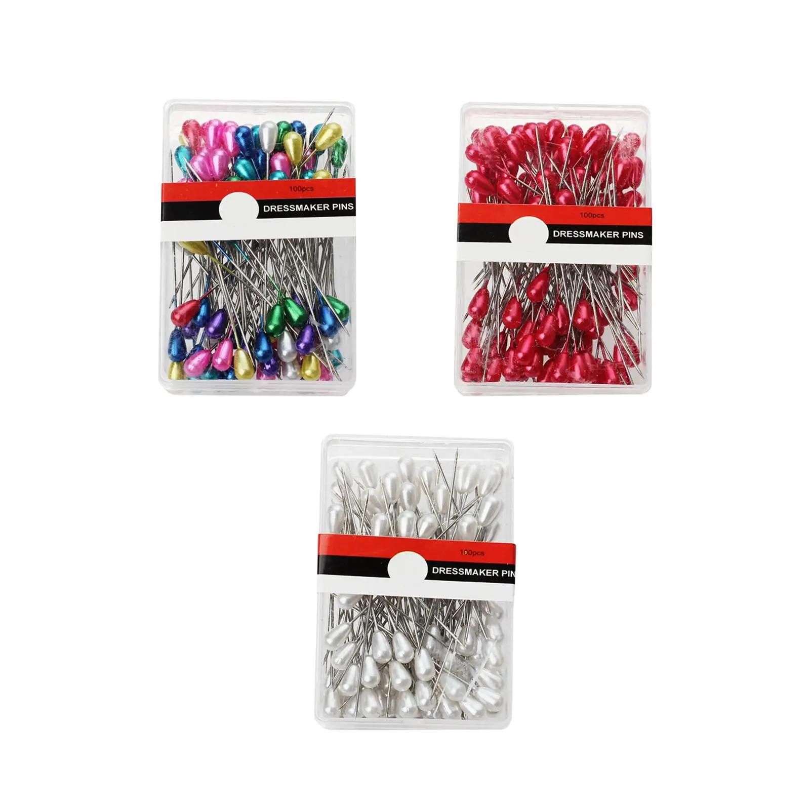 100 Pieces Sewing Pins , 2inch Long Straight Pins for