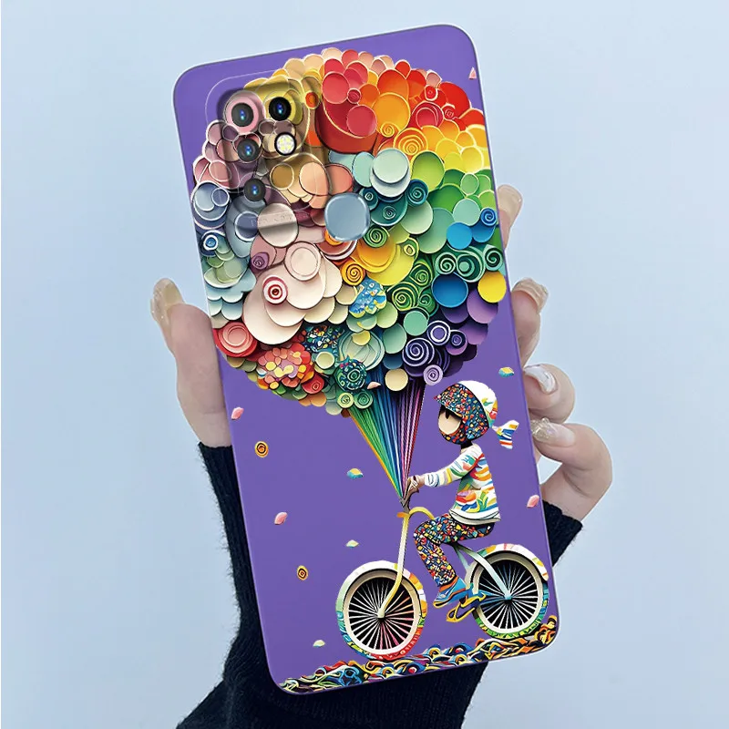 Soft Silicone Fashion Painted Protective Phone Case Cover