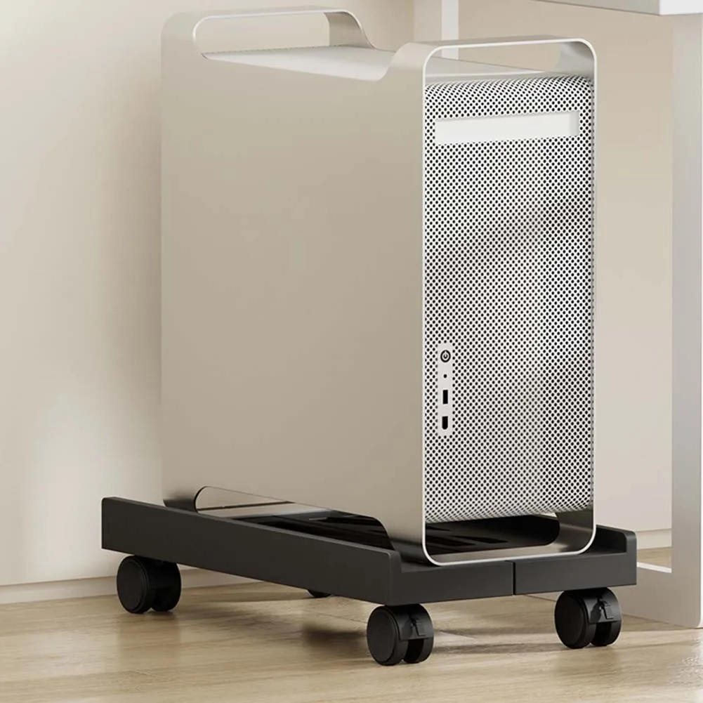 Sturdy Desktop Computer Host Stand with Removable Chassis Space Saving ...