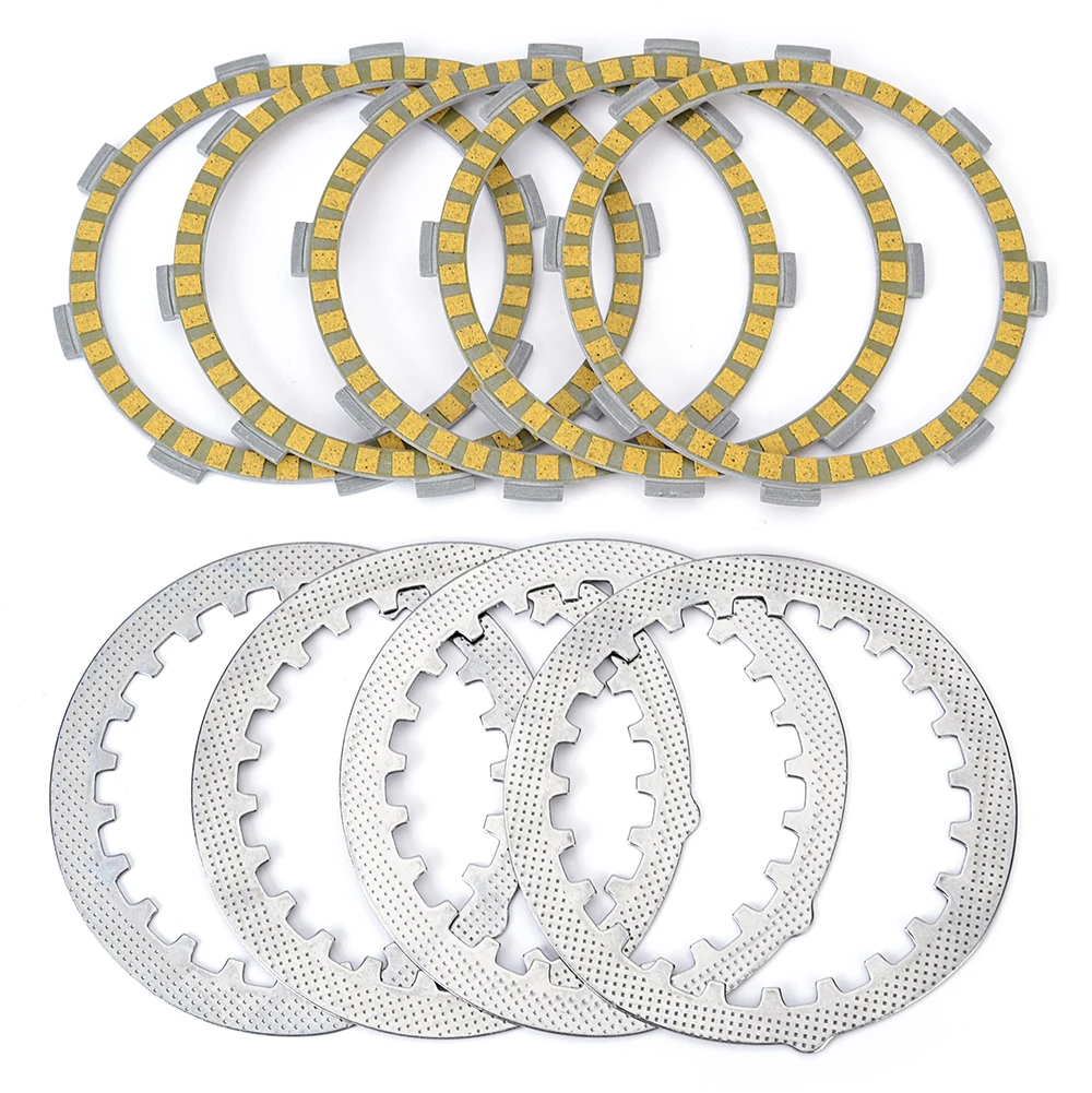 Kit Disco Dischi Frizione Frizione Per Yamaha Xt125R Xt125X Xtz125 Ybr125 Ttr125 Tt-R125 Ttr125L Dt80 Yz80 Dt100 Mx100 Muslimate