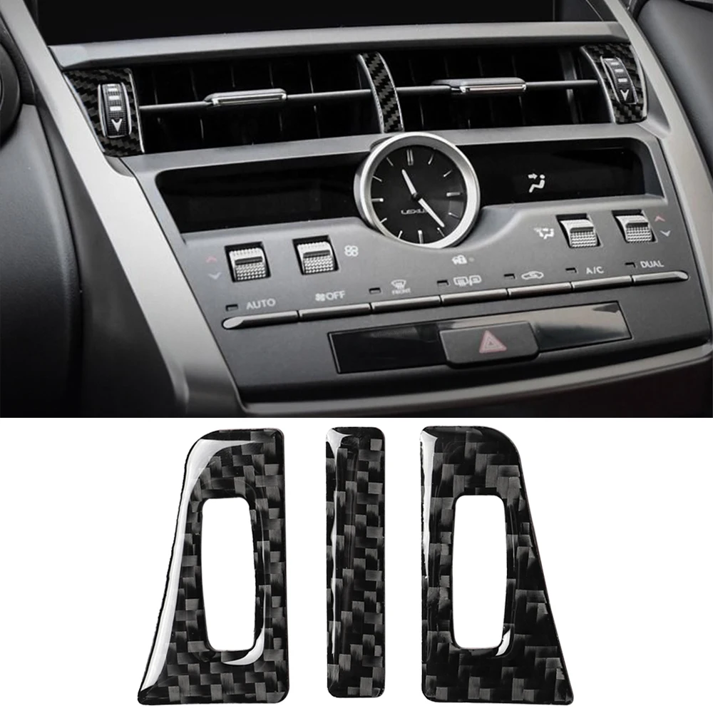 

Для Lexus NX 200 200t 300h 2014-2021 центральное управление вентиляционное отверстие панель декоративная крышка отделка стикер наклейка автомобильные аксессуары