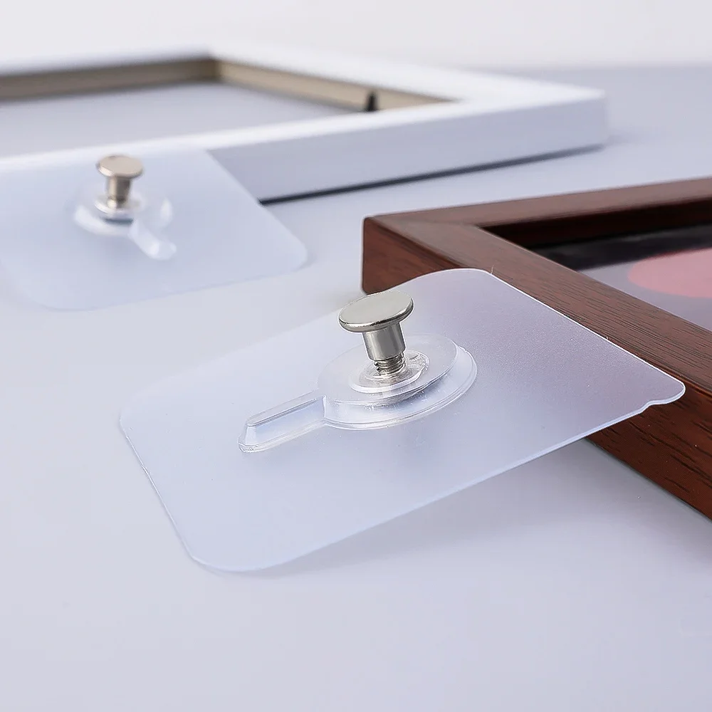 Self Adhesive Wall Hooks 10Pcs/set Seamless Self Adhesive Nail Hook No Drilling Holder Wall Hangers for Photo Frame Painting Picture Poster Clock Hanging self adhesive hooks multifunctional hooks self adhesive wall hooks