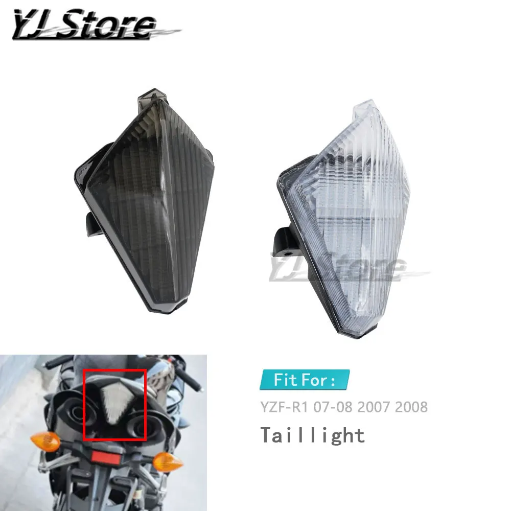 Fit For Yamaha YZF R1 2007 2008 Motorcycle Accessories Rear Tail Light ...