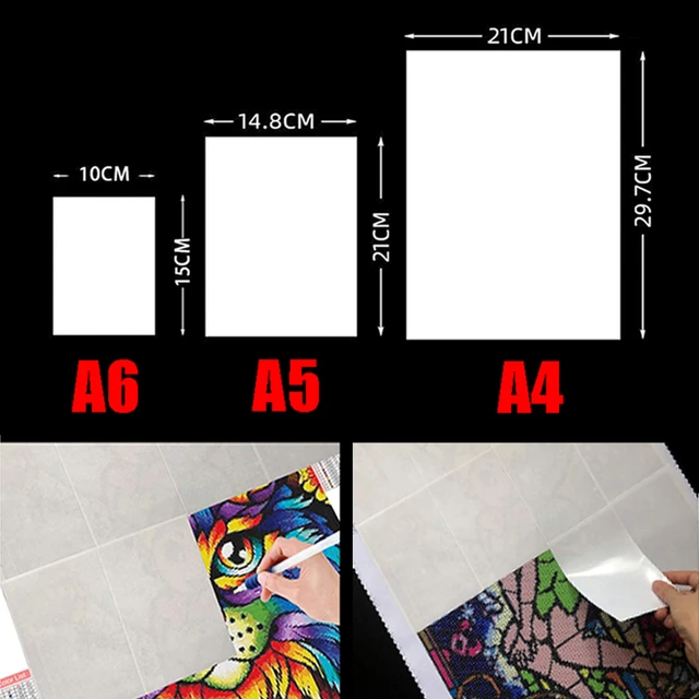 50 Sheets 5D Diamond Painting Cover Dustproof Release Paper Non-Stick Cover  DIY Diamond Cross Stitch Tool Handcraft Accessories - AliExpress