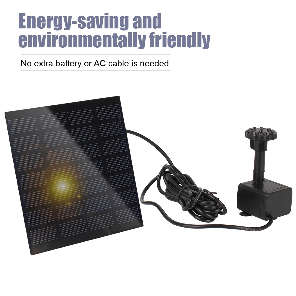 Alibaba Swimming Pool Solar Pump Kits Water Fountain Pool Garden