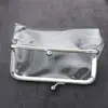 2024 Iron Mouth Clip Wallet Transparent Coin Purse Lipstick Credit ID Card Portable Bus Card Holder Multifunctional Change Purse 4