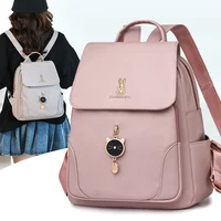 Marque femmes mode sac à dos voyage grand sac à dos en cuir PU sac à main cartable pour filles sac femme épaule sac à dos 1