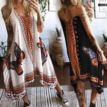 Robe irrégulière pour femmes, nouveau Style imprimé, Sexy, dos ouvert, collection printemps/été, offre spéciale 