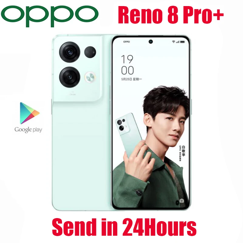 Новый сотовый телефон OPPO Reno 8 Pro + Plus 6 7 дюймов OLED 120 Гц экран 80 Вт Super VOOC 4500 мАч Android 12