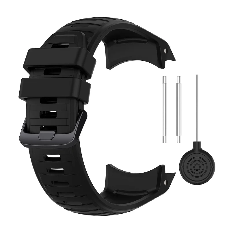 Premium Silicone Strap Replacement for Smartwatch - Elegant and Durable Wristband