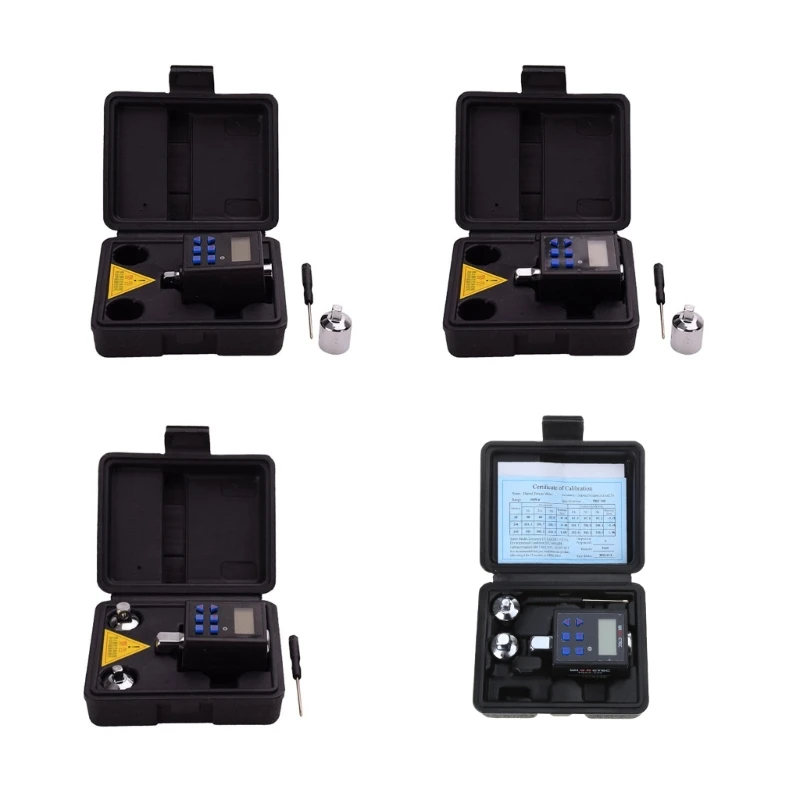 

Compact and Portable Electronic Wrench Versatile Digital Torque Meter Adjustable Meter Adapter for Various Applications