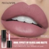 Multiple Colors Matte Velvet Lip Gloss, Waterproof Long-lasting Non-stick Cup,smooth Lipstick To Apply High Color Rendering