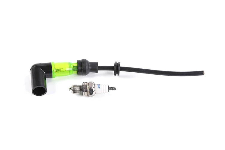 New Baja flashing Ignition Coil spare parts 2 with spark plug of 1/5 scale rofun hpi baja 5B,SS,5T engine rc parts-670762