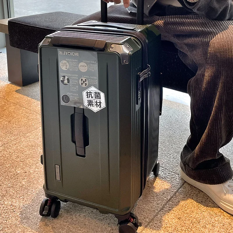(003) Men's large-capacity silent swivel caster luggage suitcase for women