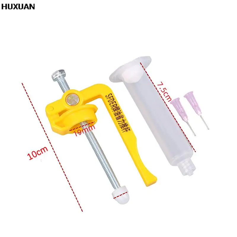 Practical Solder Paste Extruder Glue Gun Rod Needles Welding Solder Oil