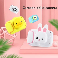 Appareil photo numérique HD pour enfants, 2 pouces, jouet mignon, dessin animé, cadeau d'anniversaire, 2000w 