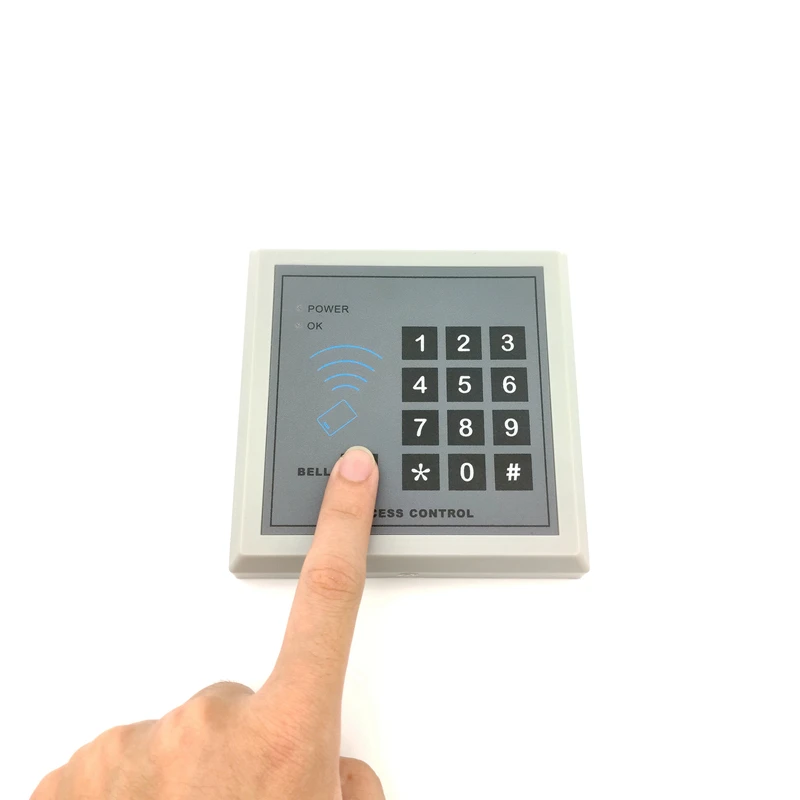 Password RF Card RFID Access Control Keypad Automatic Door Access Controller Card Reader Keyboard Door Bell Easy to Install