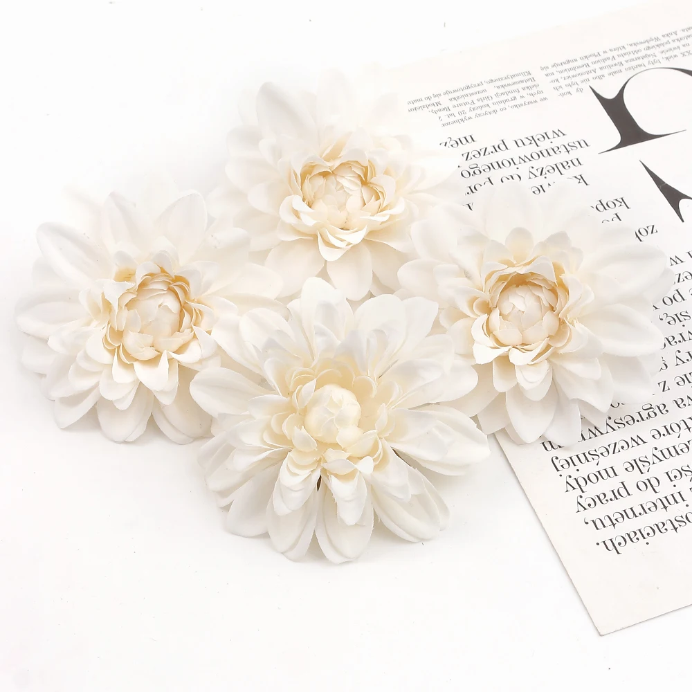 3/5Pcs Künstliche Blumen Seide Rose Kopf Große Gefälschte Blumen Für Wohnkultur Kranz Zubehör Braut Hochzeit Ehe dekoration – Detail 11