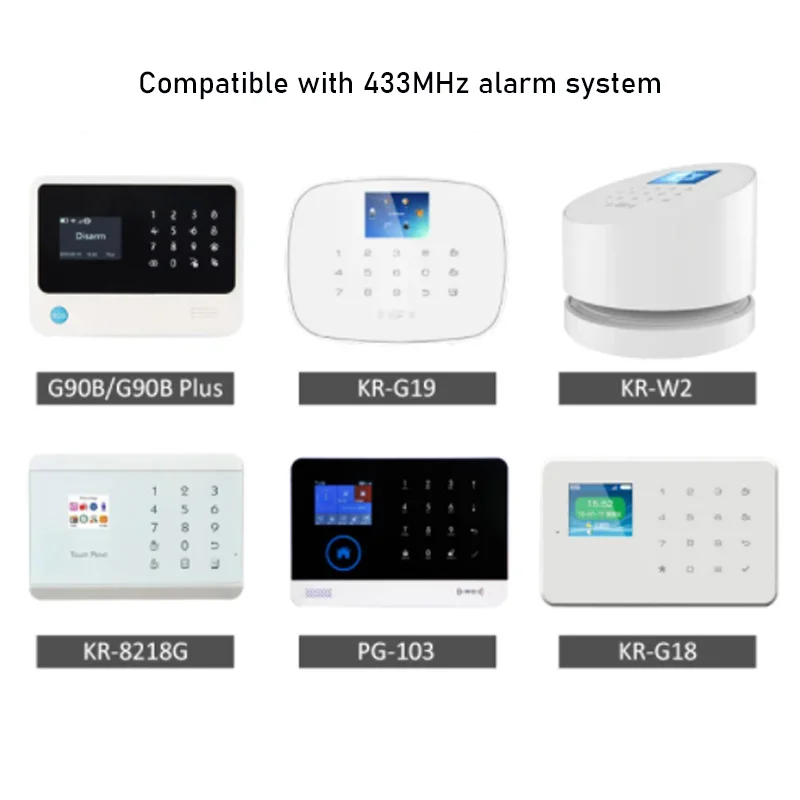 Independent / Wireless Smoke+Heat Detector Temperature Sensor Kitchen Fire Alarm Sensor for Wireless WIFI GSM PSTN Alarm