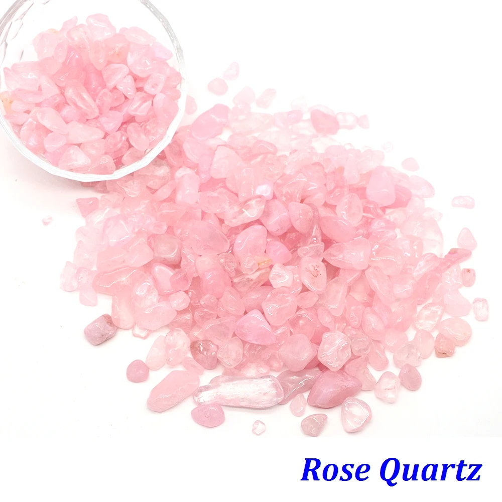 Natural Stone Crystal Chips for Reiki Healing and Home Decor