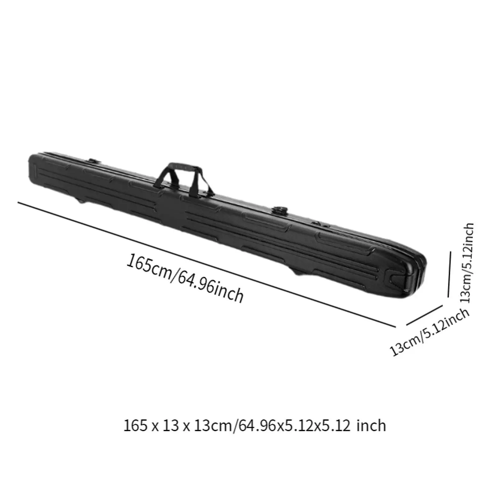 Fishing Rod Bag Hard Shell Accessories Lightweight Organizer Fishing Pole Storage Case for Travel Garage Saltwater Gifts Boat
