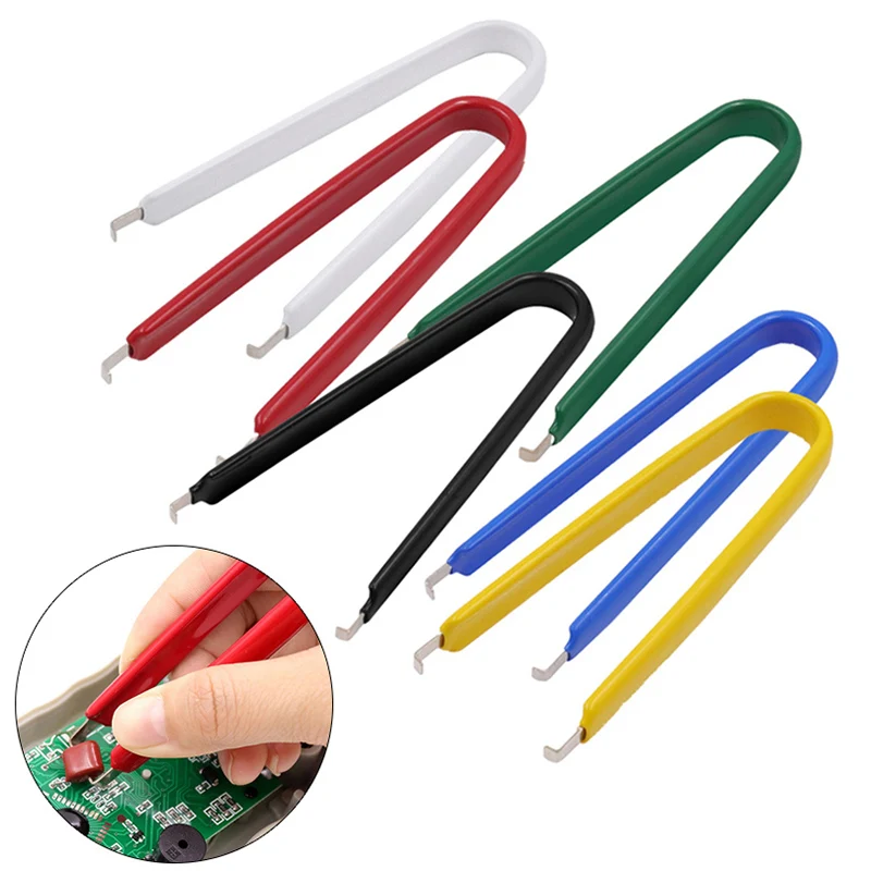 U Type Tweezers Integrated Block Puller IC Chip Extractor Electronic Component Extractor Precision Maintenance Tool