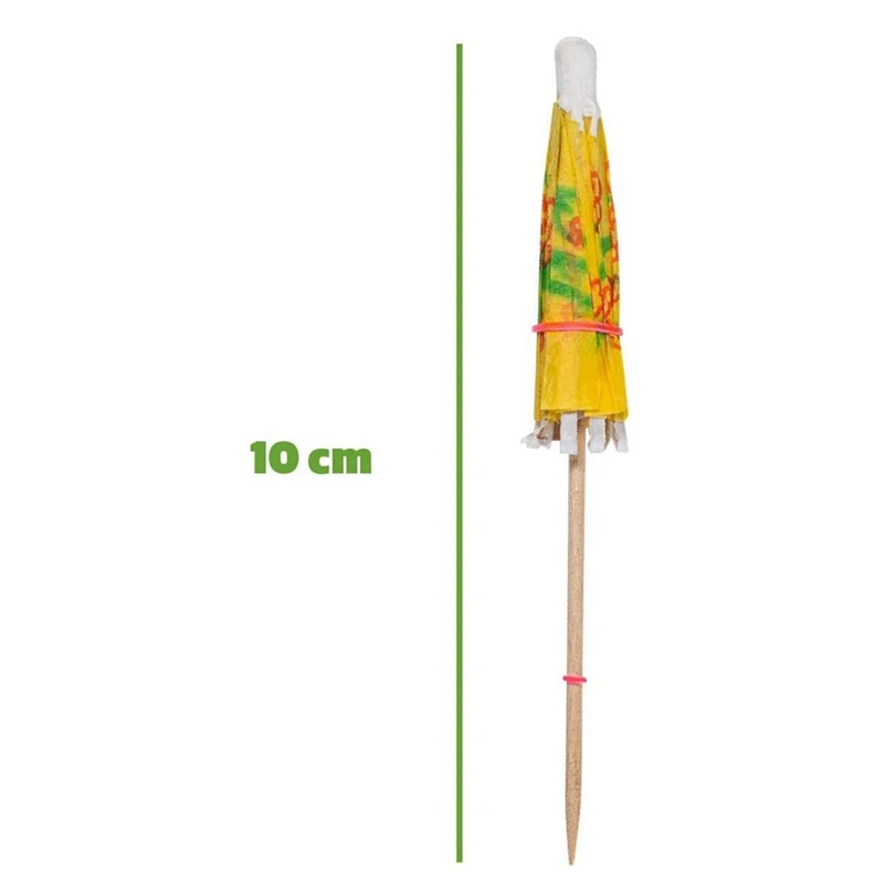 720Pcs Cocktail Umbrella For Drink&Food, Decorative Toothpicks For Party,Hotel, Restaurant,Tiki Bar,Hawaiian Party