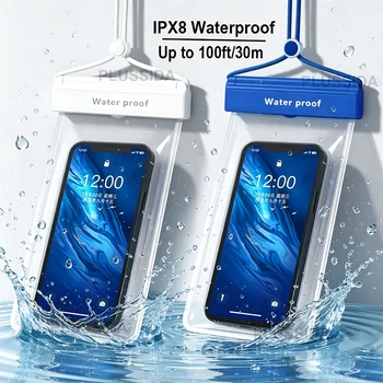 Custodia Impermeabile Universale per Smartphone, Borsa Impermeabile per Cellulare, Cover per iPhone 17 Pro Max Samsung Galaxy S26