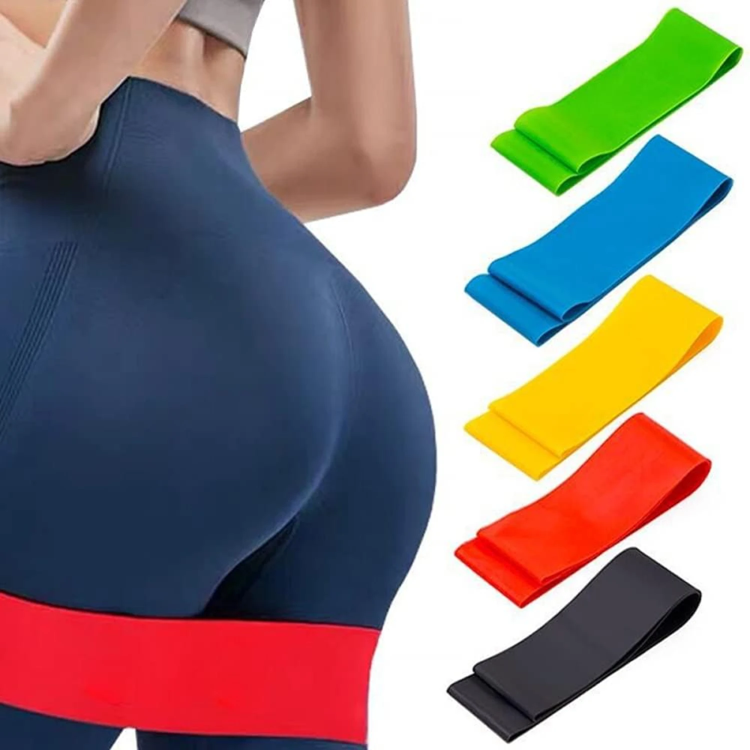 Achieve Next-Level Fitness Results with High-Quality, Durable Resistance Bands for Pilates, Yoga, Strength Training, and Physica