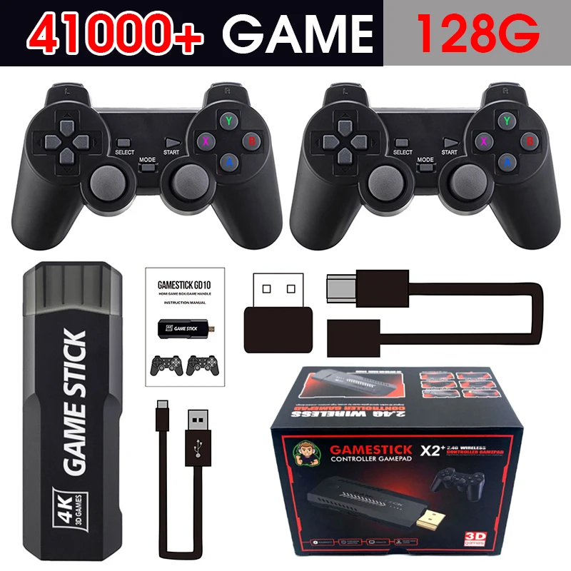 Game Stick GD10 4k Vayava 3D 16gb/32gb/128gb +40 mil jogos