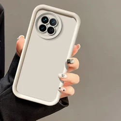 Premium Liquid Silicone Case with Camera Protection - Square Design for Xiaomi Civi 4 Pro (Tyjt white)