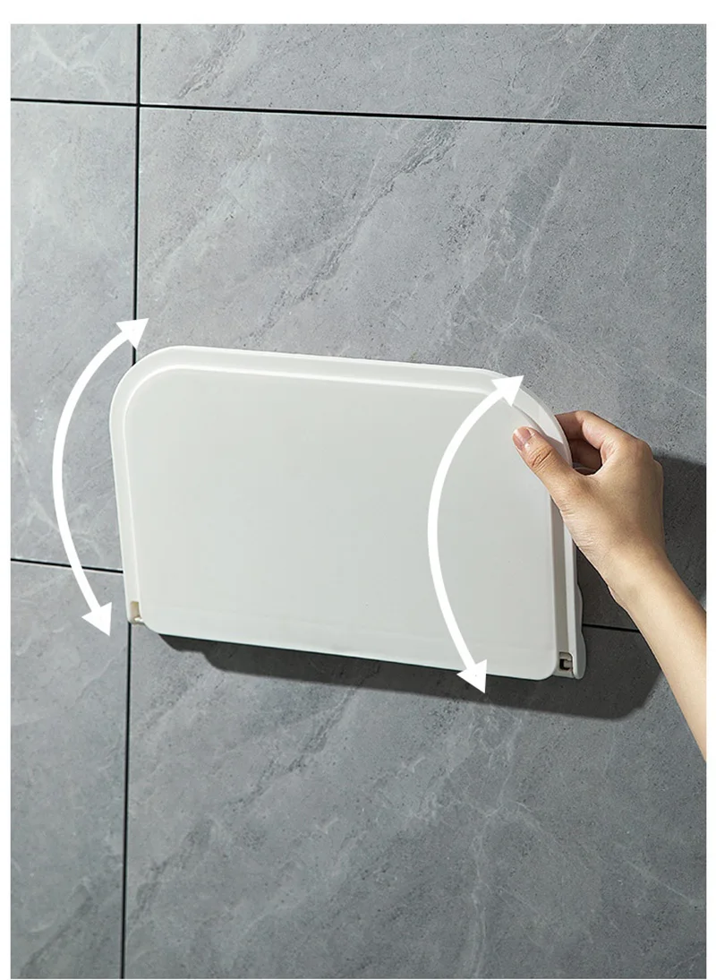 Étagère En Plastique Flottante Pour Salle De Bain - Organisateur