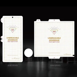 Ultra-Thin Unbreakable Screen Protector with Full Coverage Hydrogel Film for AG Matte Film (1 Inner 1 Outer)