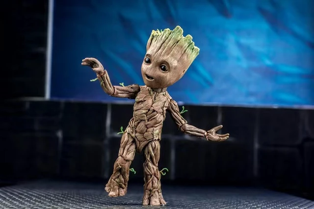 The Avengers Disney Groot Little Tree Man Anime Movie Character