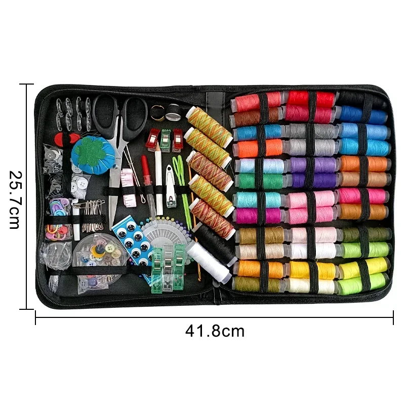  XZJJZ Kit de costura multifunción para manualidades, juego de  cajas de costura para coser a mano, hilo de bordar, accesorios de costura  (color A, tamaño: talla única) : Arte y Manualidades